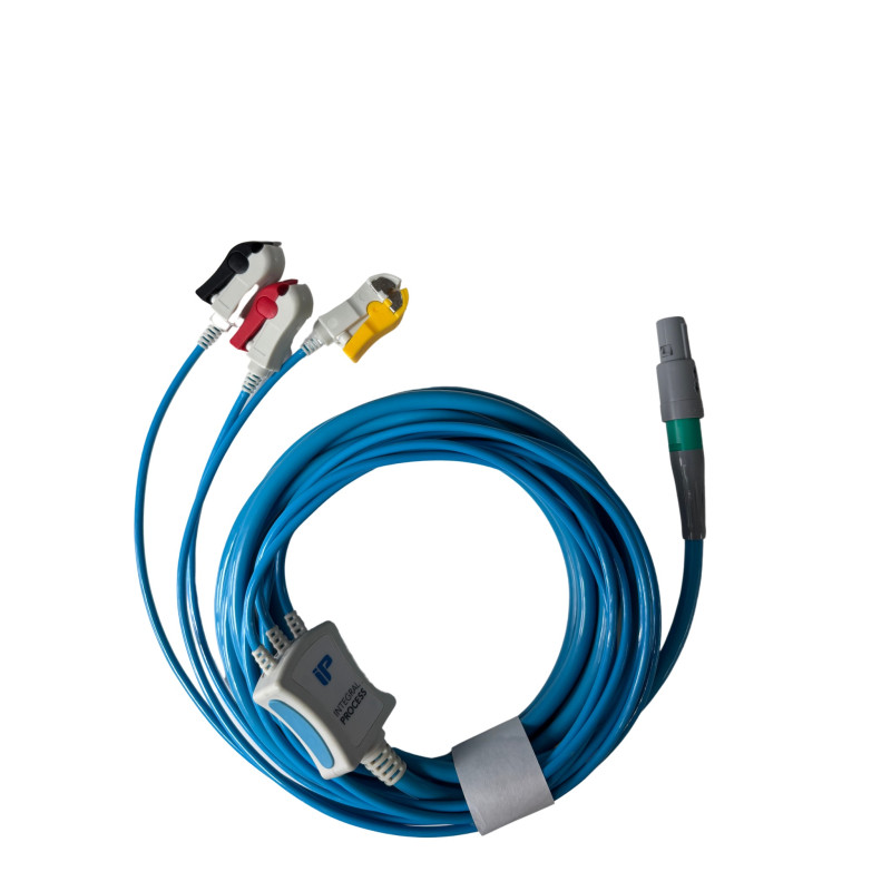 monobloc 3 voies pince pour ECG HME Life Pulse series