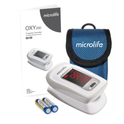 Oxymètre de pouls Oxy 200 microlife contenu de la boîte